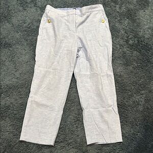 J. Crew Factory Light Gray Ankle Pants